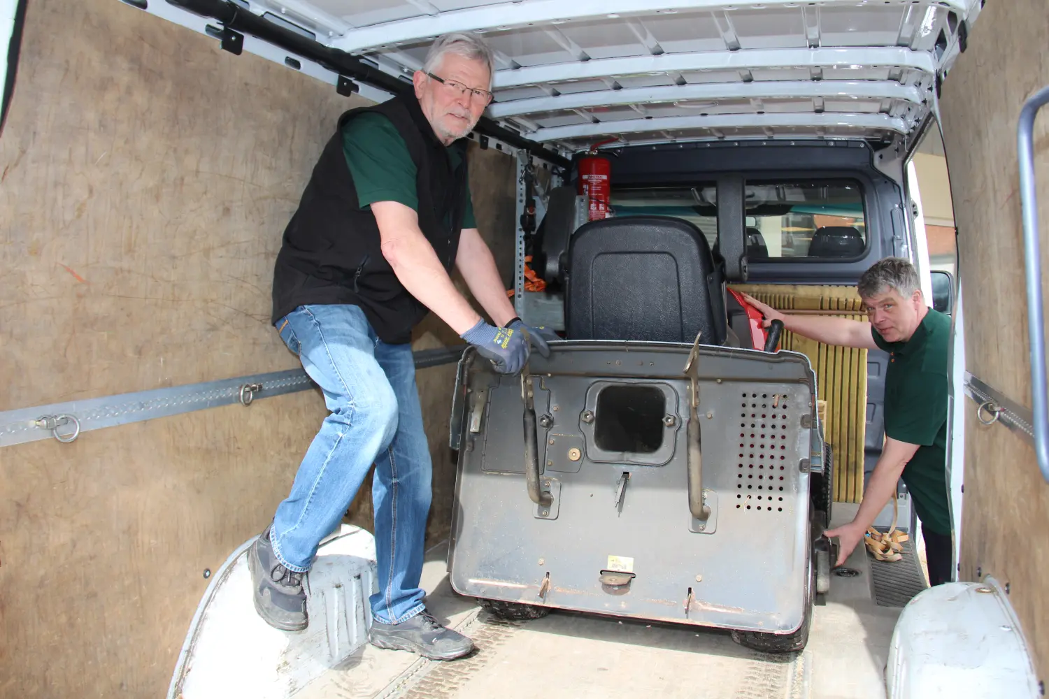 Empfangsfolter motorgeräte