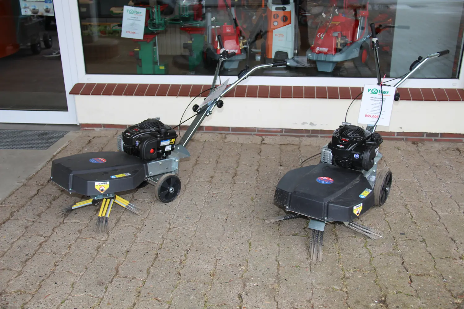 Unkrautbürstenmaschine Folter motorgeräte